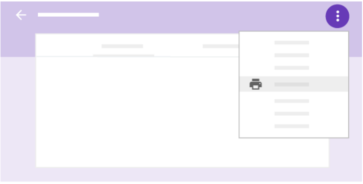 Ejemplo menú de impresión del navegador